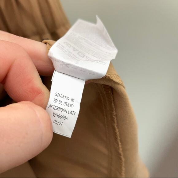 BANANA REPUBLIC Utility Romper Afternoon Latte Tan {3L5} - Picture 7 of 8